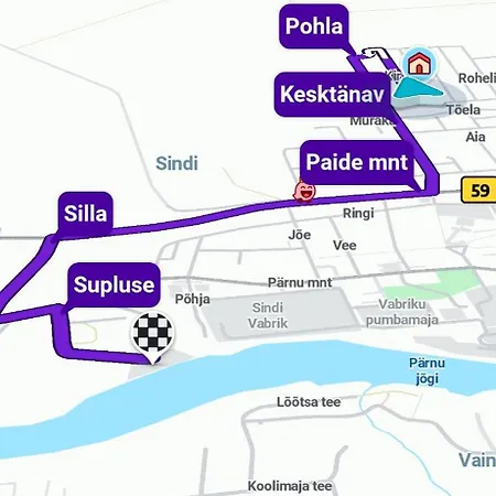 Aiamaja Sindi Location Sindi Kirsi 3 公寓 *