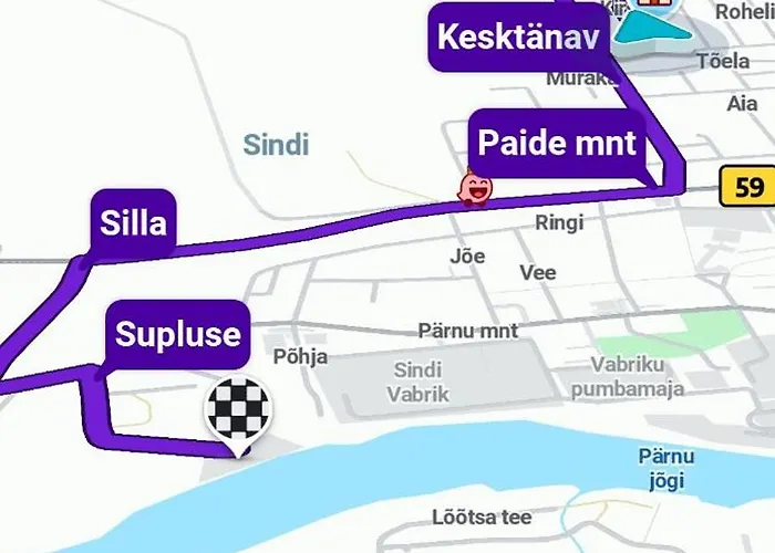 Aiamaja Sindi Location Sindi Kirsi 3 Appartamento *
